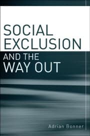 Cover von Social Exclusion and the Way Out