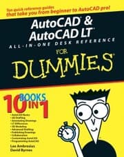 Cover von AutoCAD and AutoCAD LT All-in-One Desk Reference For Dummies