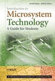 Cover von Introduction to Microsystem Technology