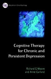 Cover von Cognitive Therapy for Chronic and Persistent Depression