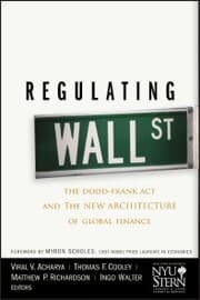 Cover von Regulating Wall Street