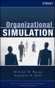 Cover von Organizational Simulation