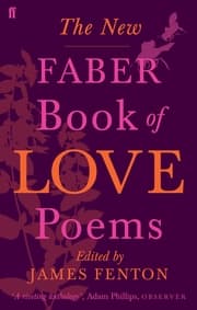 Cover von The New Faber Book of Love Poems