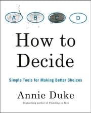 Cover von How to Decide