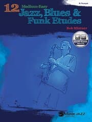 Cover von 12 Medium-Easy Jazz, Blues & Funk Etudes