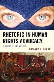 Cover von Rhetoric in Human Rights Advocacy