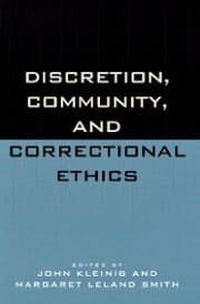 Cover von Discretion, Community, and Correctional Ethics