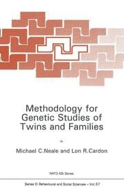 Cover von Methodology for Genetic Studies of Twins and Families