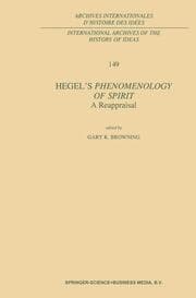 Cover von Hegels Phenomenology of Spirit: A Reappraisal