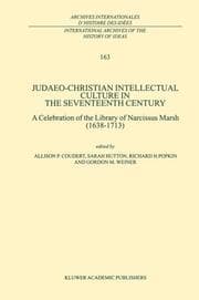 Cover von Judaeo-Christian Intellectual Culture in the Seventeenth Century