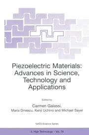 Cover von Piezoelectric Materials: Advances in Science, Technology and Applications