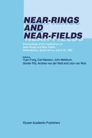 Cover von Near-Rings and Near-Fields