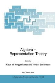 Cover von Algebra - Representation Theory