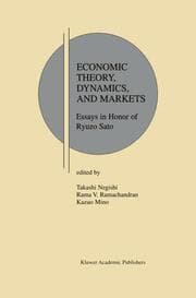Cover von Economic Theory, Dynamics and Markets