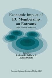 Cover von Economic Impact of EU Membership on Entrants