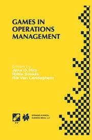 Cover von Games in Operations Management