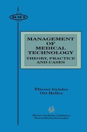 Cover von Management of Medical Technology