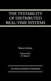 Cover von The Testability of Distributed Real-Time Systems