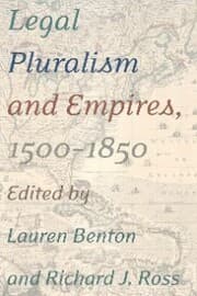 Cover von Legal Pluralism and Empires, 1500-1850
