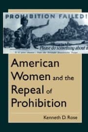 Cover von American Women and the Repeal of Prohibition