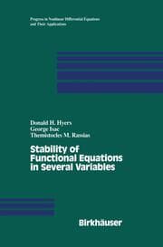 Cover von Stability of Functional Equations in Several Variables