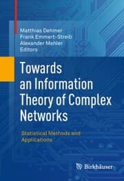 Cover von Towards an Information Theory of Complex Networks