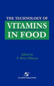 Cover von Technology of Vitamins in Food