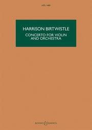 Cover von Concerto for Violin and Orchestra