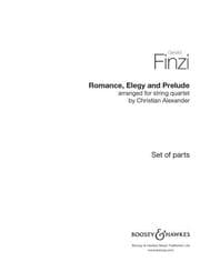 Cover von Romance, Elegy and Prelude