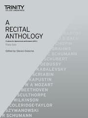 Cover von A Recital Anthology - Piano Solo