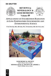 Cover von Applications of Synchrotron Radiation in Low-Temperature Geochemistry and Environmental Science