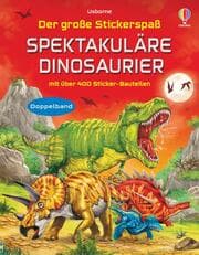 Cover von Der große Stickerspaß: Spektakuläre Dinosaurier