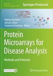 Cover von Protein Microarrays for Disease Analysis