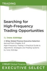 Cover von Searching for High-Frequency Trading Opportunities