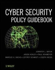Cover von Cybersecurity Policy Guidebook