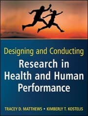 Cover von Designing and Conducting Research in Health and Human Performance