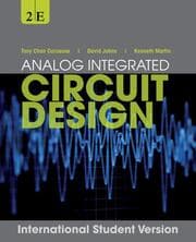 Cover von Analog Integrated Circuit Design