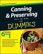 Cover von Canning and Preserving All-in-One For Dummies
