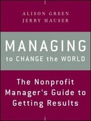 Cover von Managing to Change the World