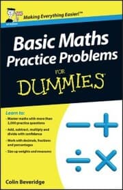Cover von Basic Maths Practice Problems For Dummies