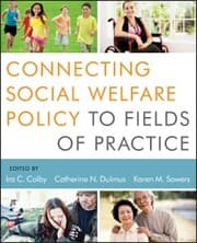 Cover von Connecting Social Welfare Policy to Fields of Practice