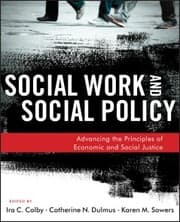 Cover von Social Work and Social Policy