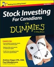 Cover von Stock Investing For Canadians For Dummies