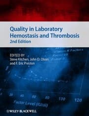 Cover von Quality in Laboratory Hemostasis and Thrombosis