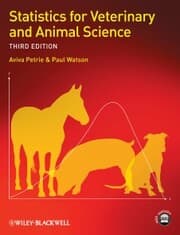Cover von Statistics for Veterinary and Animal Science