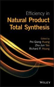Cover von Efficiency in Natural Product Total Synthesis