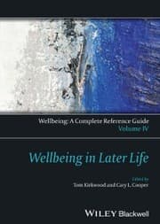 Cover von Wellbeing: A Complete Reference Guide, Wellbeing in Later Life