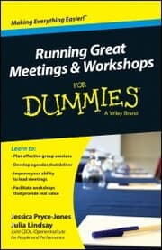 Cover von Running Great Meetings and Workshops For Dummies