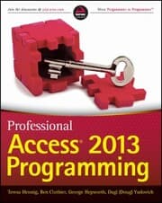 Cover von Professional Access 2013 Programming