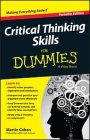 Cover von Critical Thinking Skills For Dummies
